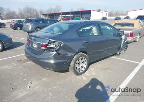2013 Honda Civic Lx z USA, uszkodzony, nr VIN 19XFB2F50DE054026